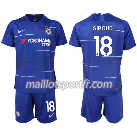 Maillot de Foot Chelsea GIROUD 18 Enfant Domicile 2018/19 Maillot de Foot Chelsea GIROUD 18 Enfant Domicile 2018/19